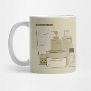 Skincare Essentials (Kraft Paper Brown Theme) Mug